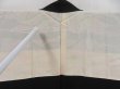 Photo8: 4609T06z660 Vintage Japanese Kimono Silk HAORI Flower Black (8)