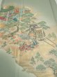 Photo1: 2A06z150  Japanese Kimono Silk  FABRIC Princess Soft green 63.0x18.1 (1)