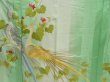 Photo8: 4611T11z1180 Vintage Japanese Kimono Silk FURISODE Bird Light green (8)