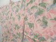 Photo2: 4616T10z580 Vintage Japanese Kimono Silk HAORI Flower Pink (2)