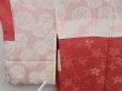 Photo8: 4618T06z560 Vintage Japanese Kimono Silk HAORI Leaf Coral pink (8)