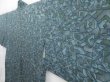 Photo2: 4618T08z470 Vintage Japanese Kimono Silk HAORI  Dull sea blue (2)