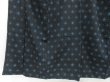 Photo4: 4618T10z690 Vintage Japanese Kimono Silk KOMON  Black (4)