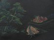 Photo5: 4623T09z570 Vintage Japanese Kimono Silk HAORI Japanese palace garden (5)