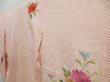 Photo2: 4623T13z950 Vintage Japanese Kimono Silk FURISODE Chrysanthemum Pink (2)