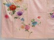 Photo6: 4623T13z950 Vintage Japanese Kimono Silk FURISODE Chrysanthemum Pink (6)