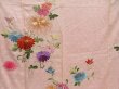 Photo8: 4623T13z950 Vintage Japanese Kimono Silk FURISODE Chrysanthemum Pink (8)