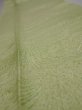 Photo4: 4D09z50  Japanese Kimono Silk  FABRIC Pine branch Light green 77.2x7.1 (4)