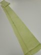 Photo5: 4D09z50  Japanese Kimono Silk  FABRIC Pine branch Light green 77.2x7.1 (5)