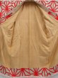 Photo4: 4622T01z410 Antique Japanese Kimono Silk JUBAN Hemp Light gray (4)