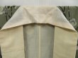 Photo5: 4622T09z690 Antique Japanese Kimono Crepe Silk JUBAN Camellia Dull olive (5)