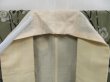 Photo6: 4622T09z690 Antique Japanese Kimono Crepe Silk JUBAN Camellia Dull olive (6)