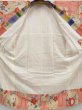 Photo7: 4622T15z540 Antique Japanese Kimono Silk JUBAN Chrysanthemum Sand beige (7)