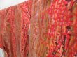 Photo2: 4629T06z790 Vintage Japanese Kimono Silk TSUMUGI Plum branch Red (2)