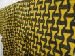 Photo2: 4629T11z560 Vintage Japanese Kimono Silk TSUMUGI  Dark yellow (2)