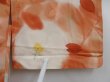 Photo6: 4701T07z490 Vintage Japanese Kimono Silk HAORI Flower Dull coral (6)