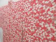 Photo2: 4701T12z640 Vintage Japanese Kimono Silk SHIBORI HAORI Plum blossom Red-Pink (2)