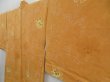 Photo2: 4702T14z590 Vintage Japanese Kimono Silk HAORI Flower Light orange (2)