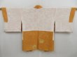 Photo6: 4702T14z590 Vintage Japanese Kimono Silk HAORI Flower Light orange (6)