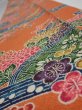 Photo4: 2Z09z60  Japanese Kimono Crepe Silk  FABRIC Maple  85.8x6.5 (4)