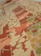 Photo4: 2W09z60  Japanese Kimono Silk  FABRIC Plum branch Brown 79.5x6.9 (4)