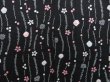 Photo3: 4706T10z580 Vintage Japanese Kimono Silk HAORI Flower Black (3)