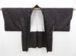 Photo5: 4706T10z610 Vintage Japanese Kimono Silk HAORI Rose Dark grape (5)