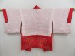 Photo6: 4718T06z610 Vintage Japanese Kimono Silk HAORI Maple Dark red (6)