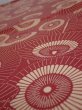 Photo4: 1Y02z60  Japanese Kimono Silk  FABRIC Umbrella Purple-Brown 43.3x14.4 (4)