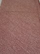 Photo1: 1W01z60  Japanese Kimono Silk  FABRIC Shibori Red-Brown 40.2x14.8 (1)