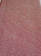 Photo2: 1W05z100  Japanese Kimono Silk  FABRIC Shibori Red-Brown 65.4x14.8 (2)