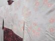 Photo7: 4719T01z560 Vintage Japanese Kimono Silk HAORI Scenery Coral pink (7)