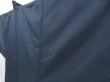 Photo5: 4719T06z610 Vintage Japanese Kimono Silk Men's HAORI Mountain Blue-Gray (5)