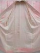 Photo7: 4721T01z750 Vintage Japanese Kimono Rinzu Silk FURISODE JUBAN Peony (7)