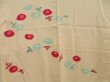 Photo3: 4721T09z550 Vintage Japanese Kimono Silk HAORI Flower Light cream (3)