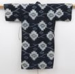 Photo1: 4722T01z150 Antique Japanese Kimono Momen Kid's Noragi Indigo (1)