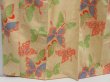 Photo4: 4722T09z930 Vintage Japanese Kimono Silk TSUMUGI Butterfly Light cream (4)