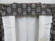 Photo7: 4722T11z680 Vintage Japanese Kimono Silk TSUMUGI  Brown-Gray (7)