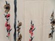 Photo8: 4722T12z810 Vintage Japanese Kimono Silk TSUKESAGE Flower Off-white (8)