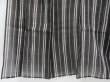 Photo4: 4722T13z290 Vintage Japanese Kimono Linen Summer KOMON  Black (4)