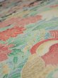 Photo4: 2F06z110  Japanese Kimono Crepe Silk  FABRIC Flowers  Mandarin duck 65.7x14.0 (4)