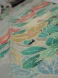 Photo4: 2F09z70  Japanese Kimono Crepe Silk  FABRIC Flowers   81.5x6.7 (4)