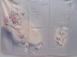 Photo5: 4803T08z850  Japanese Kimono Silk TSUKESAGE Peony Light gray (5)