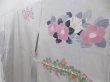 Photo2: 4803T09z990  Japanese Kimono Silk TSUKESAGE Camellia Gray (2)