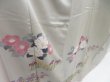 Photo3: 4803T09z990  Japanese Kimono Silk TSUKESAGE Camellia Gray (3)