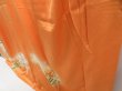 Photo4: 4804T07z980  Japanese Kimono Silk TSUKESAGE Flower Dark orange (4)