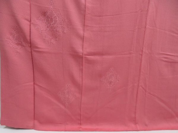 Photo1: 4804T12z960 Vintage Japanese Kimono Silk IROMUJI  Pink (1)