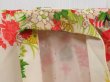 Photo6: 4805T03z420 Vintage Japanese Kimono Jinken Girl's  Flowers Sand beige (6)