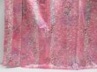 Photo4: 4805T14z950  Japanese Kimono Silk KOMON Flowers Dull pink (4)