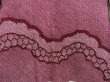 Photo3: 4806T01z460 Vintage Japanese Kimono Silk SHIBORI HAORI  Dark grape (3)